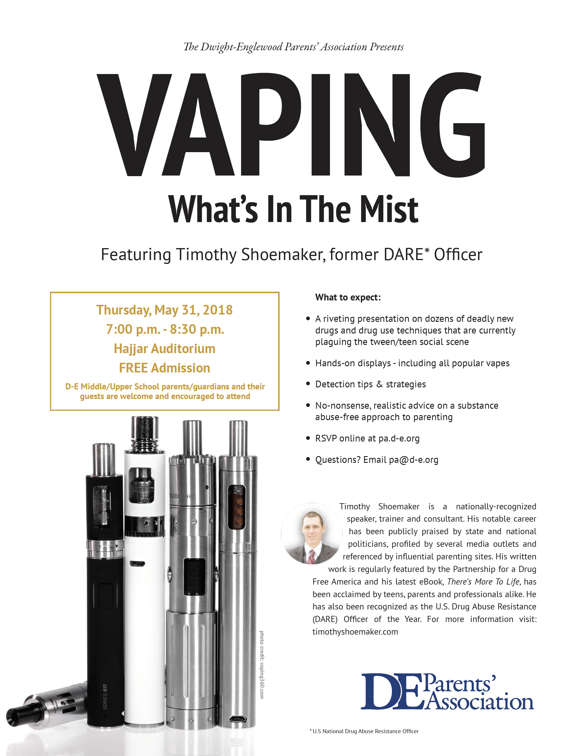 Vaping- What’s In The Mist